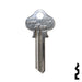 Uncut Key Blank | Lockwood | 1004A, L4 Residential-Commercial Key Ilco