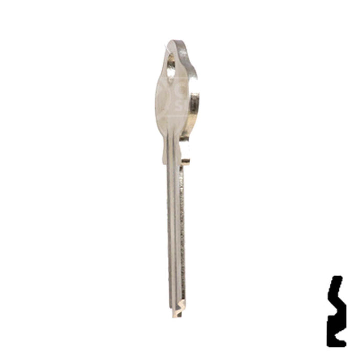 Uncut Key Blank | Lockwood | 1004A, L4 Residential-Commercial Key Ilco