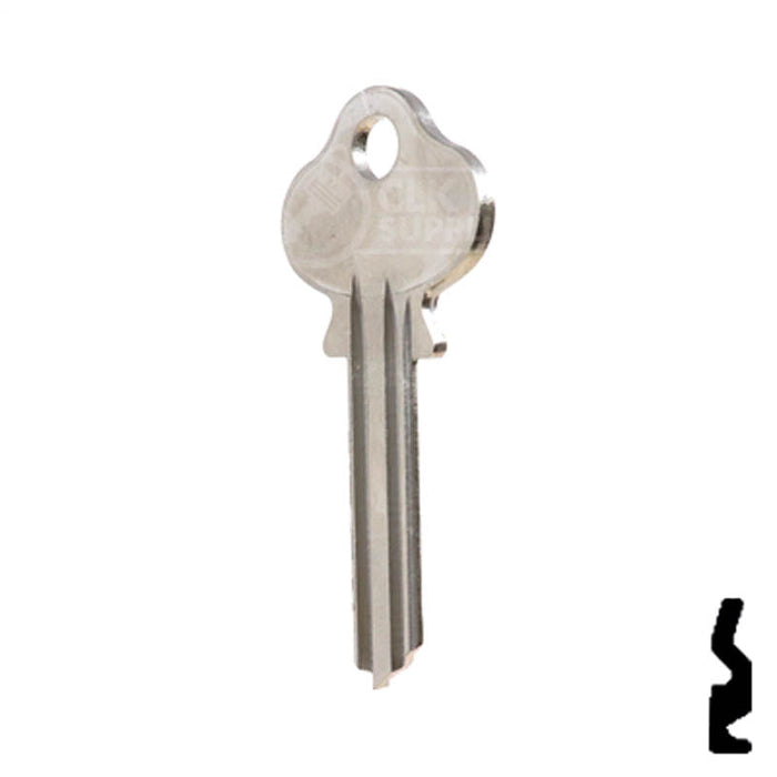 Uncut Key Blank | Lockwood | 1004A, L4 Residential-Commercial Key Ilco