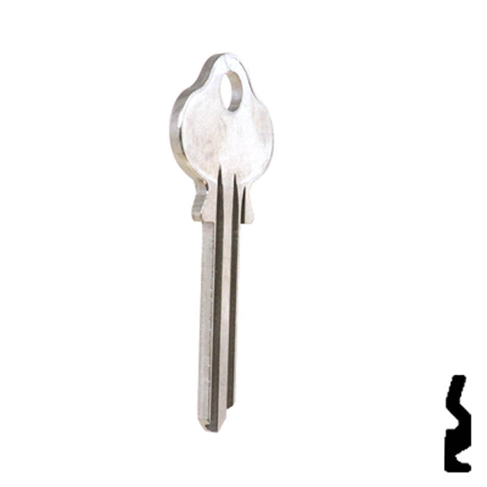 Uncut Key Blank | Lockwood | 1004A, L4 Residential-Commercial Key Ilco