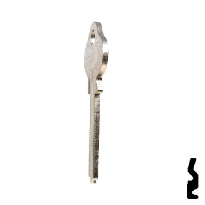 Uncut Key Blank | Lockwood | 1004A, L4 Residential-Commercial Key Ilco