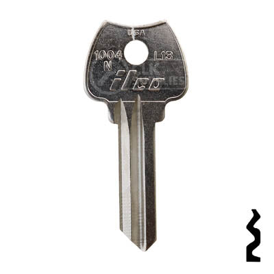 Uncut Key Blank | Lockwood | 1004N, L13