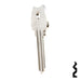 Uncut Key Blank | Lockwood| 1004N, L13 Residential-Commercial Key Ilco