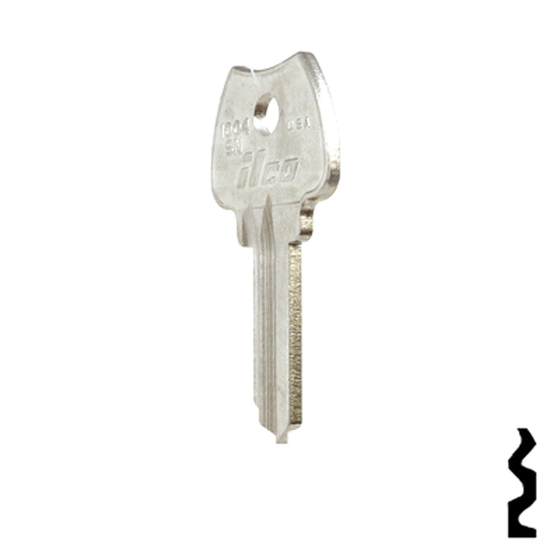 Uncut Key Blank | Lockwood | 1004SN Residential-Commercial Key Ilco