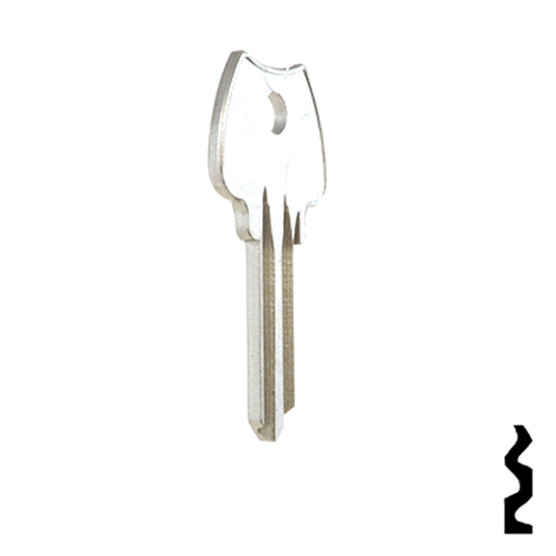 Uncut Key Blank | Lockwood | 1004SN Residential-Commercial Key Ilco