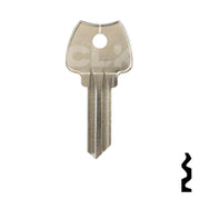Uncut Key Blank | Lockwood | 1004SN Residential-Commercial Key Ilco