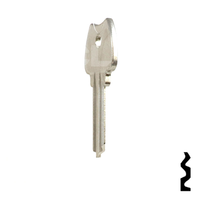 Uncut Key Blank | Lockwood | 1004SN Residential-Commercial Key Ilco