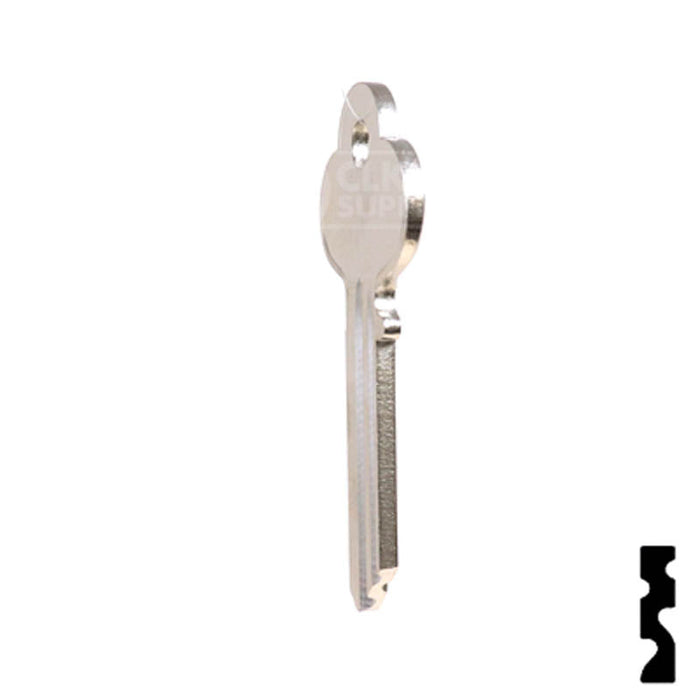 Uncut Key Blank | Lockwood | 1015C Residential-Commercial Key Ilco