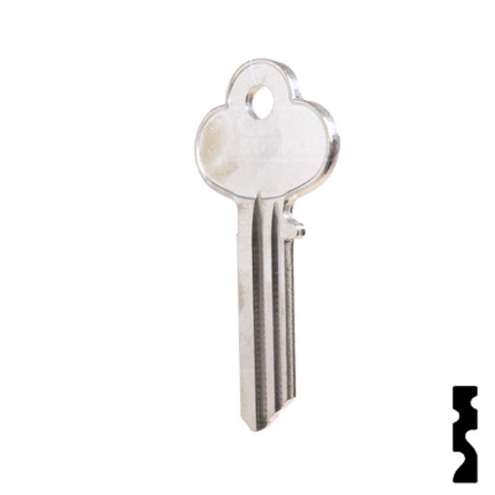 Uncut Key Blank | Lockwood | 1015C Residential-Commercial Key Ilco