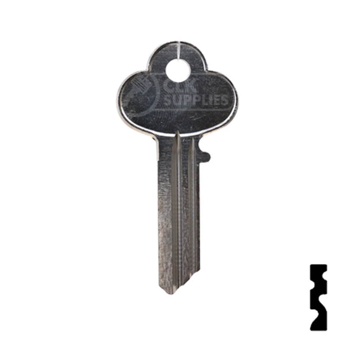 Uncut Key Blank | Lockwood | 1015C Residential-Commercial Key Ilco