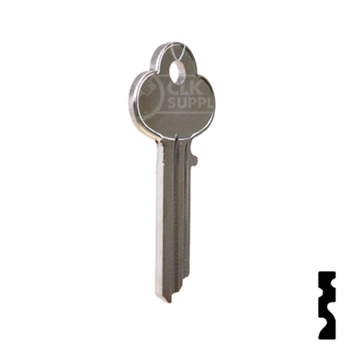 Uncut Key Blank | Lockwood | 1015C Residential-Commercial Key Ilco