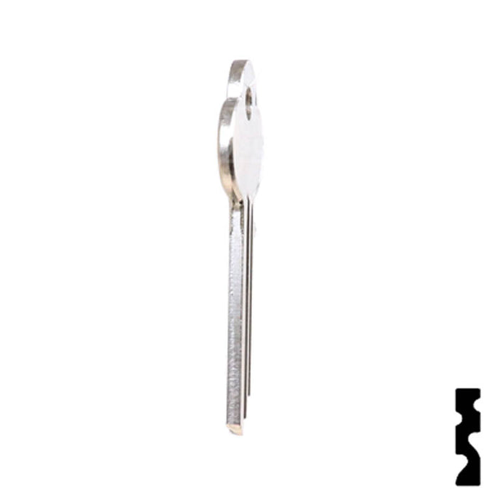 Uncut Key Blank | Lockwood | 1015C Residential-Commercial Key Ilco