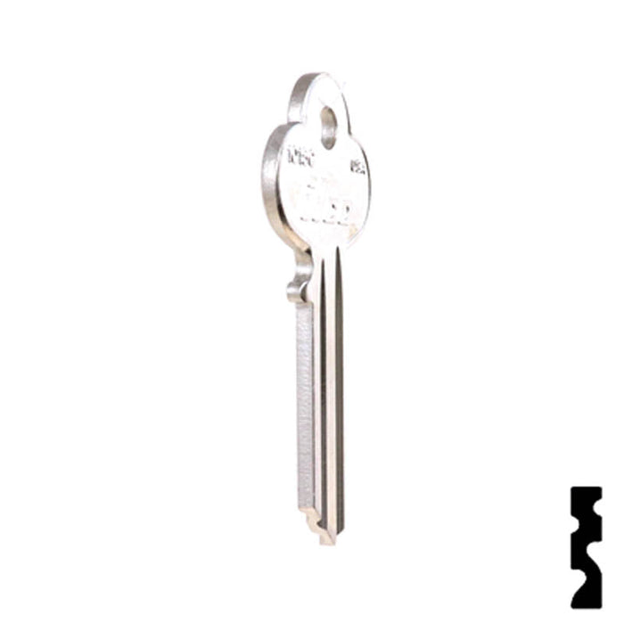 Uncut Key Blank | Lockwood | 1015C Residential-Commercial Key Ilco