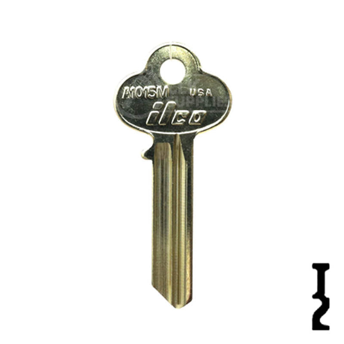 Uncut Key Blank | Lockwood | A1015M Residential-Commercial Key Ilco