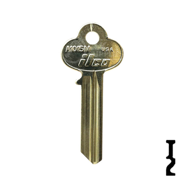 Uncut Key Blank | Lockwood | A1015M Residential-Commercial Key Ilco