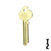 Uncut Key Blank | Lockwood | A1015M Residential-Commercial Key Ilco