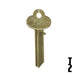 Uncut Key Blank | Lockwood | A1015M Residential-Commercial Key Ilco