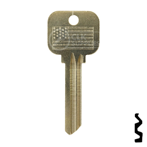 Uncut Key Blank | Lockwood | BD124