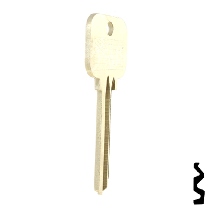 Uncut Key Blank | Lockwood | BD124 Residential-Commercial Key Framon Manufacturing Company, Inc