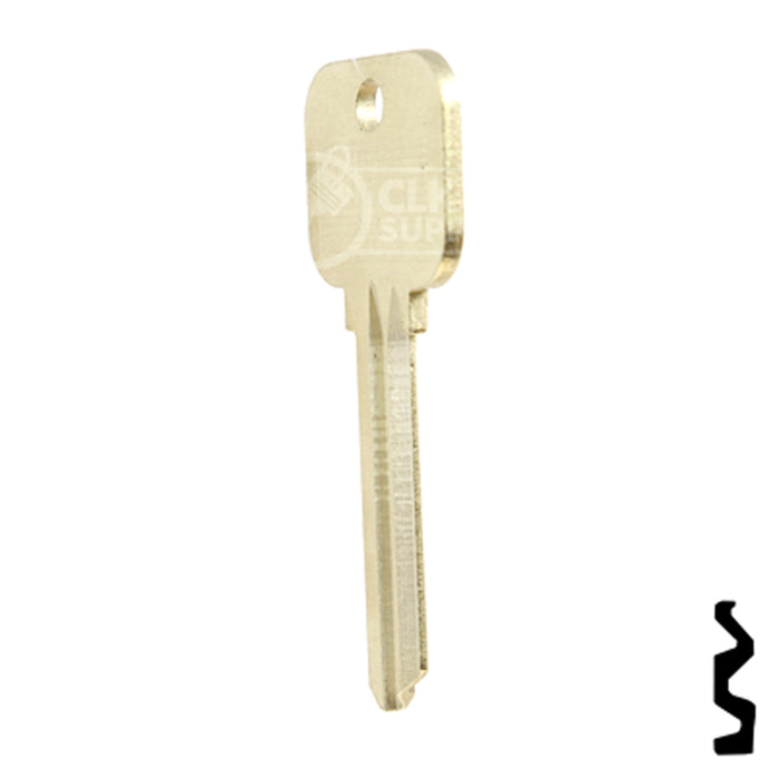 Uncut Key Blank | Lockwood | BD124 Residential-Commercial Key Framon Manufacturing Company, Inc