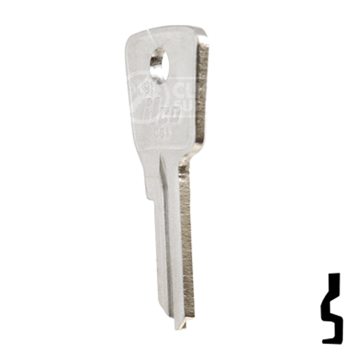 Uncut Key Blank | Lockwood  | DL9 Residential-Commercial Key Ilco