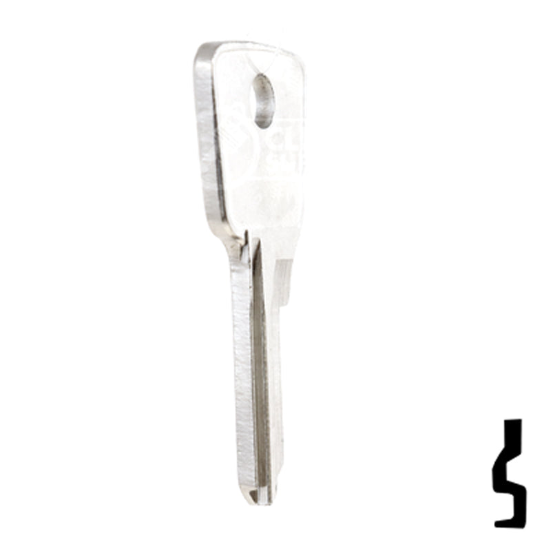 Uncut Key Blank | Lockwood  | DL9 Residential-Commercial Key Ilco