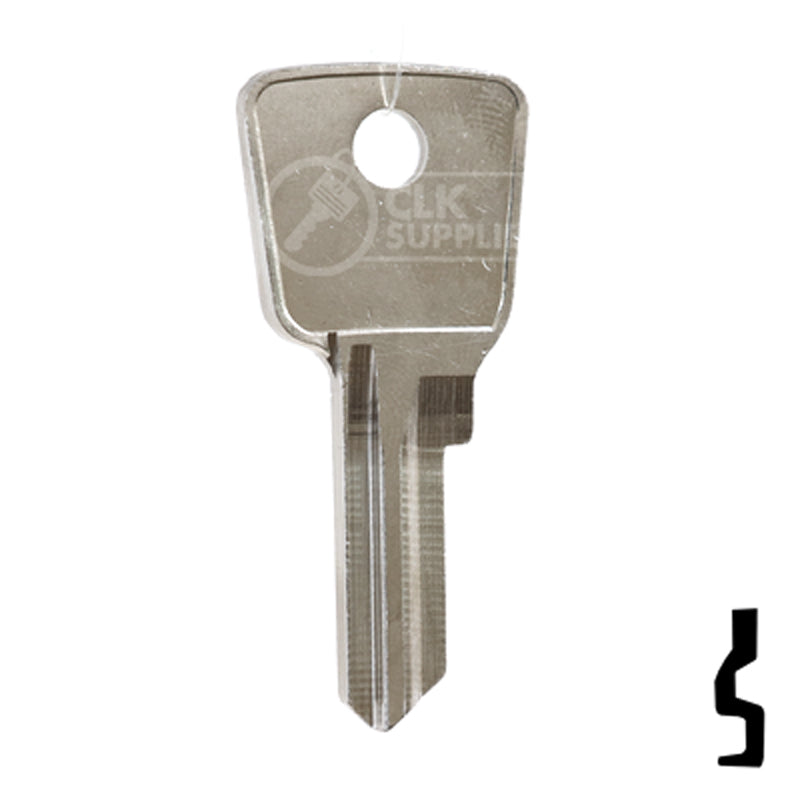 Uncut Key Blank | Lockwood  | DL9 Residential-Commercial Key Ilco