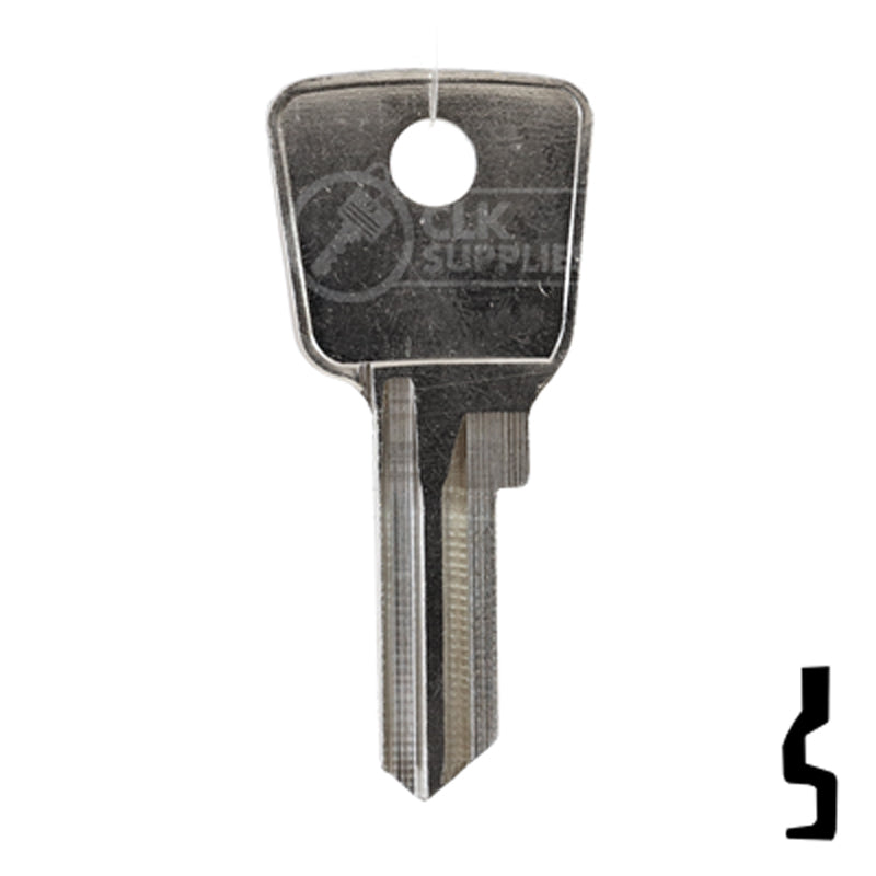 Uncut Key Blank | Lockwood  | DL9 Residential-Commercial Key Ilco