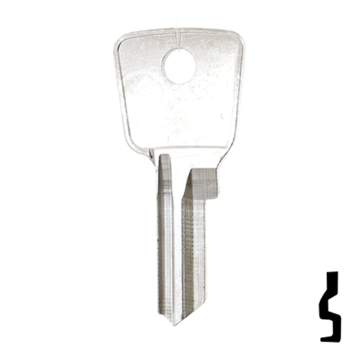 Uncut Key Blank | Lockwood  | DL9 Residential-Commercial Key Ilco