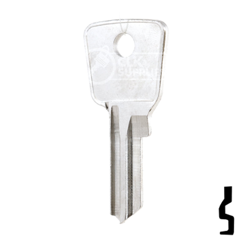 Uncut Key Blank | Lockwood  | DL9 Residential-Commercial Key Ilco
