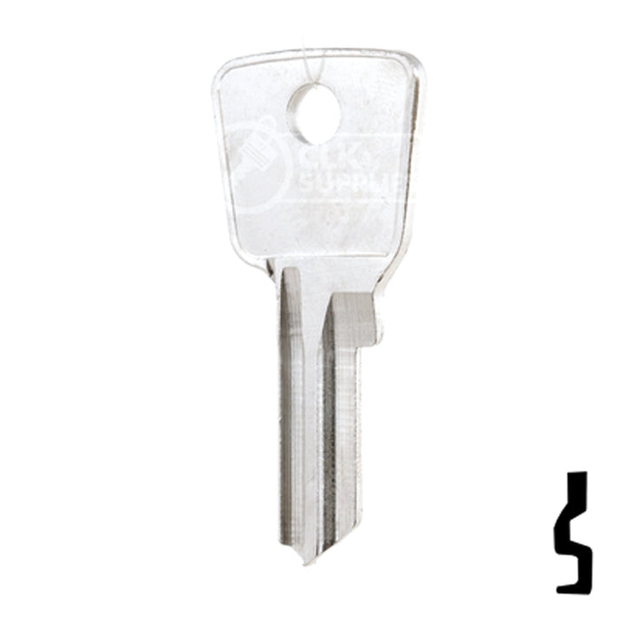 Uncut Key Blank | Lockwood  | DL9 Residential-Commercial Key Ilco