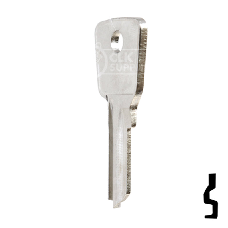 Uncut Key Blank | Lockwood  | DL9 Residential-Commercial Key Ilco