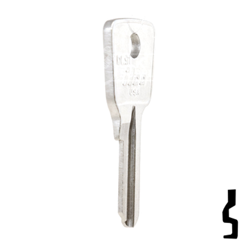 Uncut Key Blank | Lockwood  | DL9 Residential-Commercial Key Ilco
