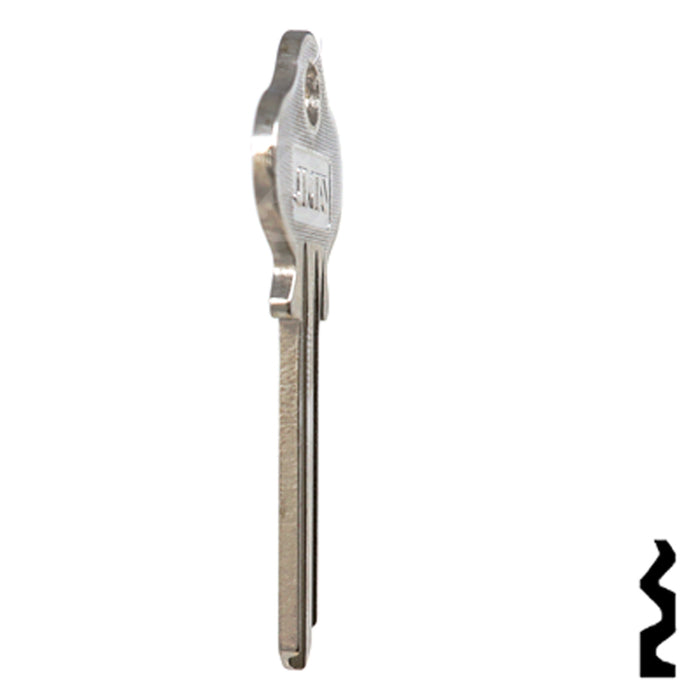 Uncut Key Blank | Lockwood | L4, 1004A Residential-Commercial Key JMA USA