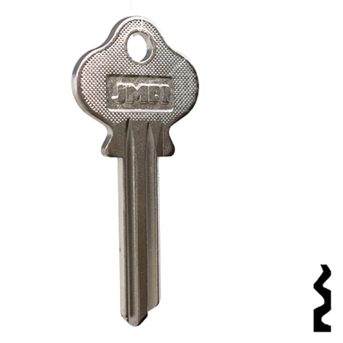 Uncut Key Blank | Lockwood | L4, 1004A Residential-Commercial Key JMA USA