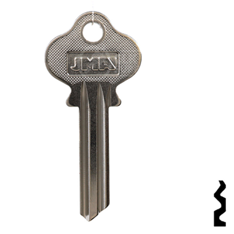 Uncut Key Blank | Lockwood | L4, 1004A Residential-Commercial Key JMA USA