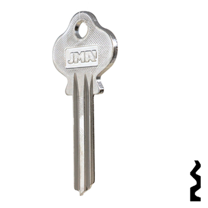 Uncut Key Blank | Lockwood | L4, 1004A Residential-Commercial Key JMA USA