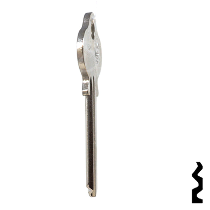 Uncut Key Blank | Lockwood | L4, 1004A Residential-Commercial Key JMA USA