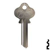Uncut Key Blank | Lockwood | L4, 1004A Residential-Commercial Key JMA USA