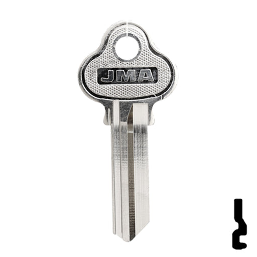 Uncut Key Blank | Lockwood | LWO-1D Residential-Commercial Key JMA USA