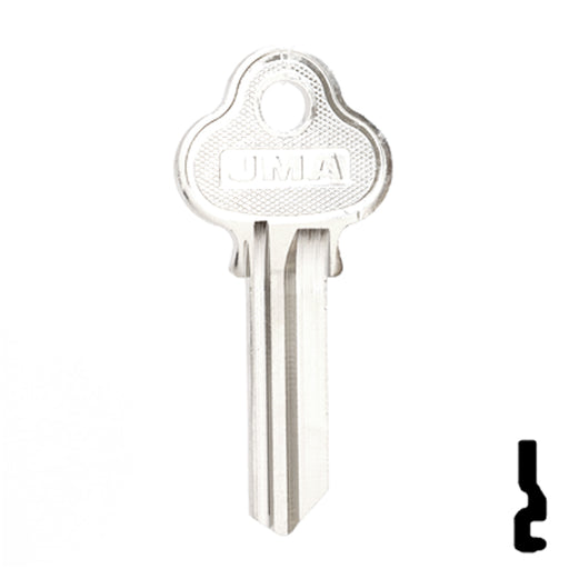 Uncut Key Blank | Lockwood | LWO-1D Residential-Commercial Key JMA USA