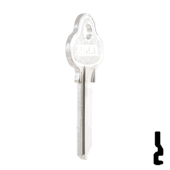 Uncut Key Blank | Lockwood | LWO-1D Residential-Commercial Key JMA USA