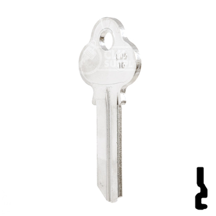 Uncut Key Blank | Lockwood | LWO-1D Residential-Commercial Key JMA USA