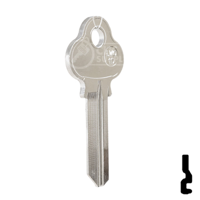 Uncut Key Blank | Lockwood | LWO-1D Residential-Commercial Key JMA USA