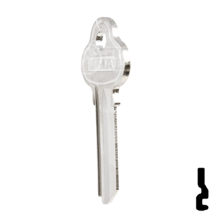 Uncut Key Blank | Lockwood | LWO-1D Residential-Commercial Key JMA USA