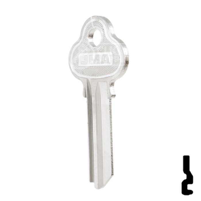 Uncut Key Blank | Lockwood | LWO-1D Residential-Commercial Key JMA USA