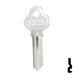 Uncut Key Blank | Lockwood | LWO-1D Residential-Commercial Key JMA USA