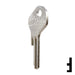 Uncut Key Blank | Lowe & Fletcher | LF18 Residential-Commercial Key Ilco