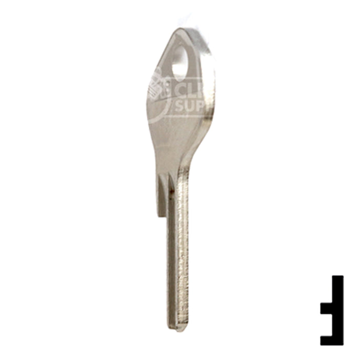 Uncut Key Blank | Lowe & Fletcher | LF18 Residential-Commercial Key Ilco