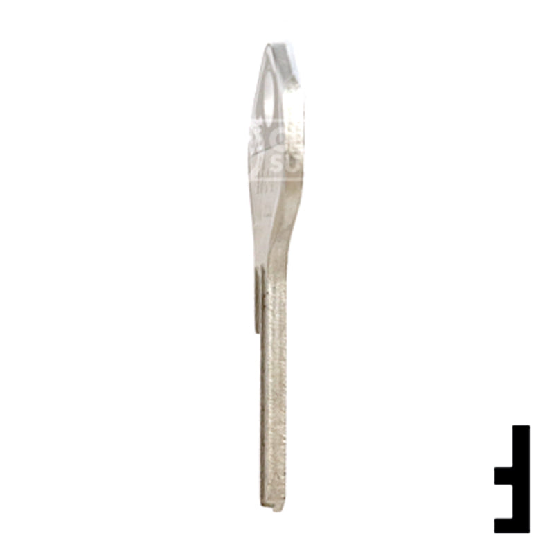 Uncut Key Blank | Lowe & Fletcher | LF18 Residential-Commercial Key Ilco